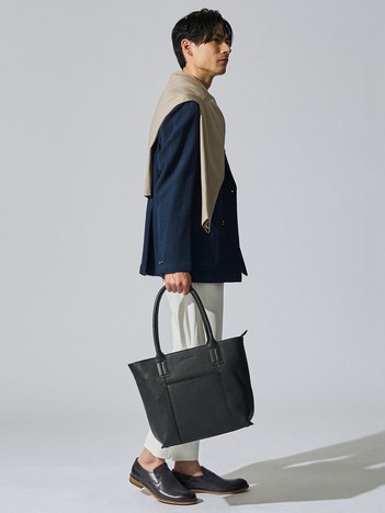 【A4対応】シボレザー トートバッグ