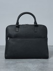 【A4対応 / 通勤鞄】シボレザー ブリーフケース / ビジネスバッグ