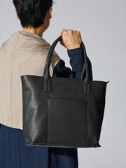 A4対応】シボレザー トートバッグ｜alfredoBANNISTER / アルフレッド