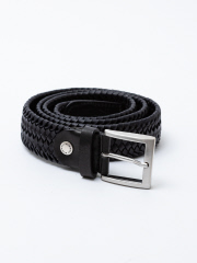 alfredoBANNISTER (MEN'S) - 【販売店舗限定】レザーメッシュストレッチベルト