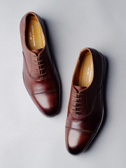 alfredoBANNISTER (MEN'S) - 【WEB限定/新型】内羽根ストレートチップシューズ