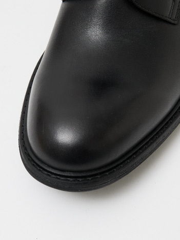 【アルフレッドバニスター】（41）レースアップブーツ レイヤード ブラック アルフレッドバニスター】（41）レースアップブーツ レイヤード