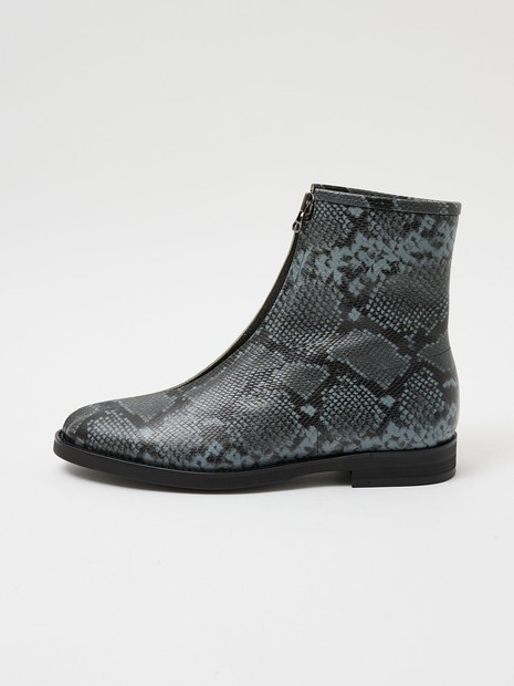 アルフレッドバニスター レイヤードブーツ センタージップ レザー 黒 25cm アルフレッドバニスター レイヤードブーツ センタージップ