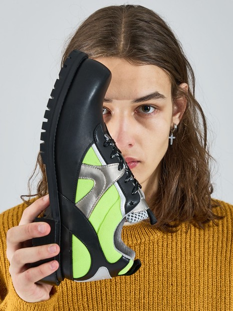 パーツブロック ドッキング スニーカー｜alfredoBANNISTER