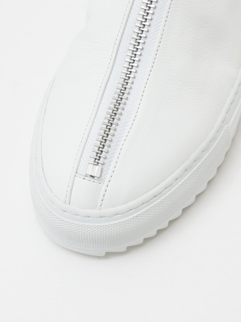 アルバ MADE IN JAPAN】ダブルジップ スニーカー｜alfredoBANNISTER