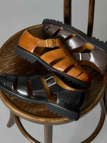 【26S/S / 定番人気】軽量 ボリュームソール グルカサンダル