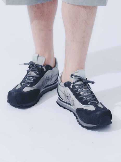 26S/S】ヴィンテージ コンビネーション スニーカー｜alfredoBANNISTER