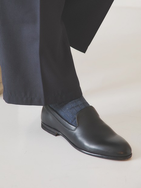 アルフレッドバニスター オペラシューズ ペイズリー グリーン ドレス