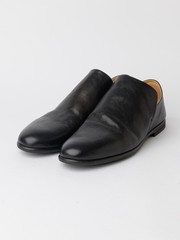 再入荷】ソフトレザー ドレープ シューズ｜alfredoBANNISTER