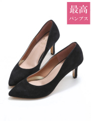 美脚×快適fluffy fit7cmパンプス