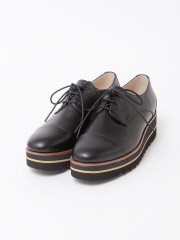 Au BANNISTER - 【WEB別注】厚底EVAレースアップシューズ