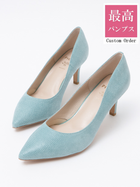 【カスタムオーダー/最高パンプス】7cmレザーヒールパンプス【美脚×快適fluffy fit】【予約】