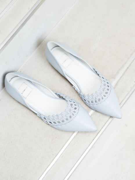 【WEB限定】メッシュキリカエ ポインテッド パンプス