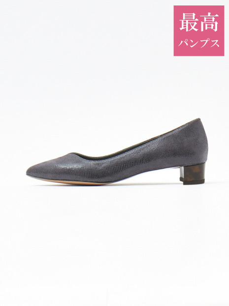 《CUSTOM》3cm最高パンプス べっこうヒール【予約】
