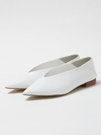 OUTLET (Ladie's) - 【WEB限定】ポインテッドVカットバブーシュ