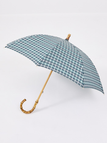 Au BANNISTER - ●Traditional Weatherwear 晴雨兼用 バンブーハンドル 傘