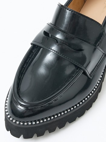 販売店舗限定】軽量 厚底ローファー｜Au BANNISTER / オゥ バニスター