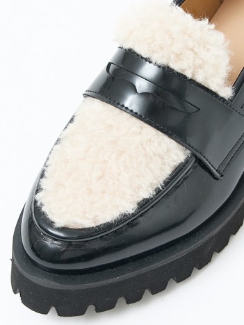 販売店舗限定】軽量 厚底ローファー｜Au BANNISTER / オゥ バニスター