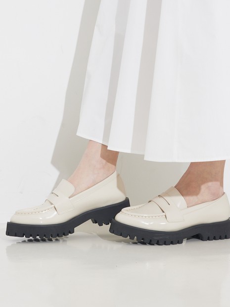 オゥ バニスター（Au BANNISTER）/【販売店舗限定】軽量　厚底ローファー 販売店舗限定】軽量 厚底ローファー｜Au BANNISTER / オゥ バニスター