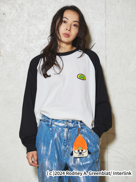 Parappa The Rapper×LAROUTE　ラグランTシャツ