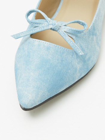 販売店舗限定】ダブルリボンポインテッドパンプス｜Au BANNISTER