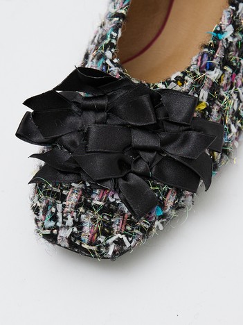 ラグジュアリーツィードパンプス｜Au BANNISTER / オゥ バニスター