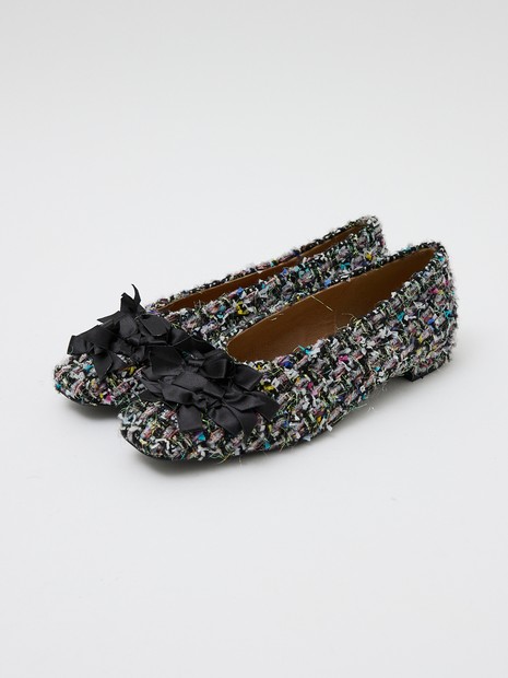 ラグジュアリーツィードパンプス｜Au BANNISTER / オゥ バニスター