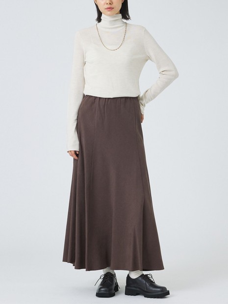 レースアップ厚底シューズ