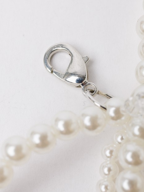 リボンチャーム（パール×ビーズ）｜Au BANNISTER / オゥ バニスター