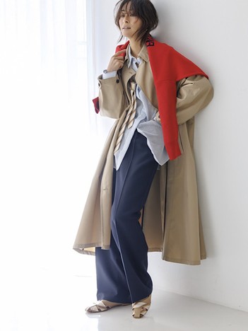 【シルクネクタイ生地使用】グルカモチーフ フラットパンプス