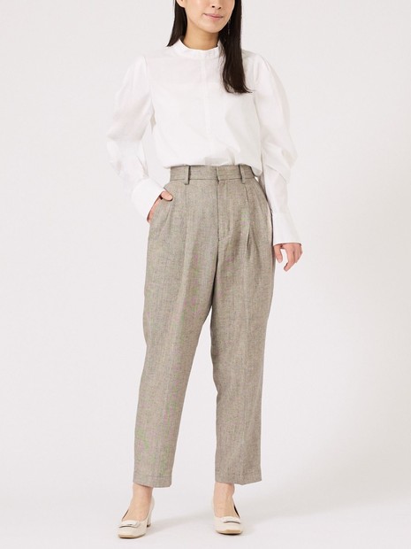 スクエアモチーフパンプス