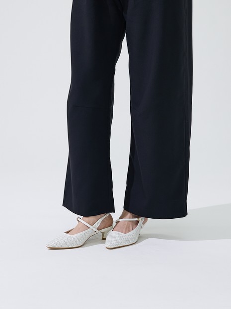 スリングバックパンプス