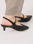 スリングバックパンプス