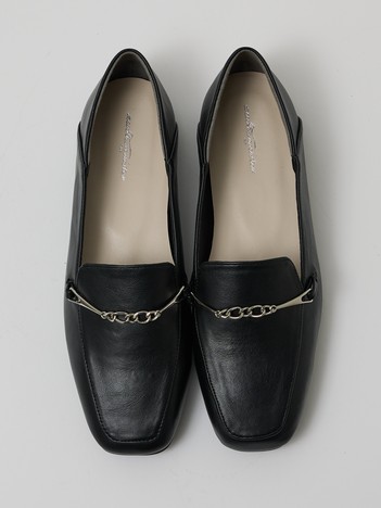 【販売店舗限定】バブーシュビットモカスクエアトゥローファー