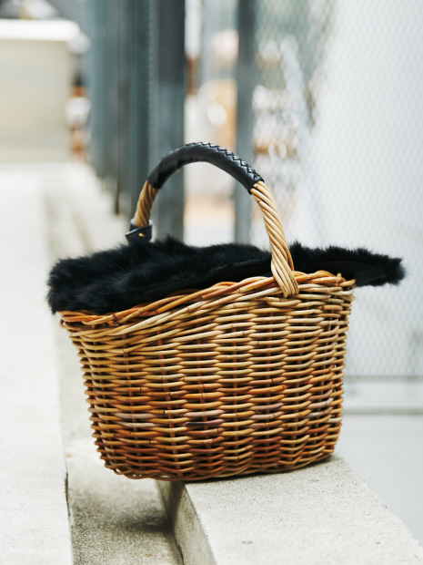 ONE HANDLE BASKET FUR付