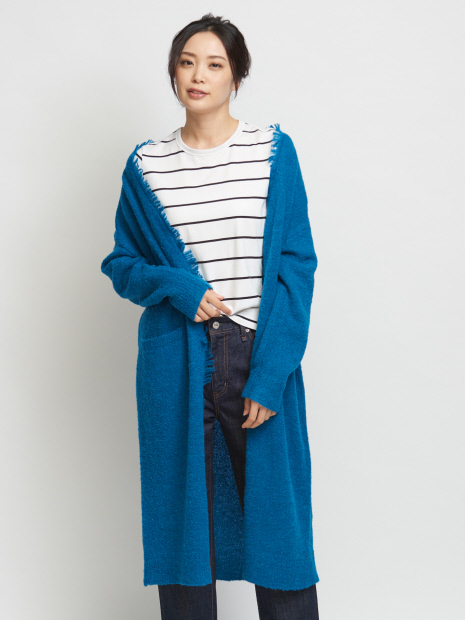 ベビーアルパカニットコート