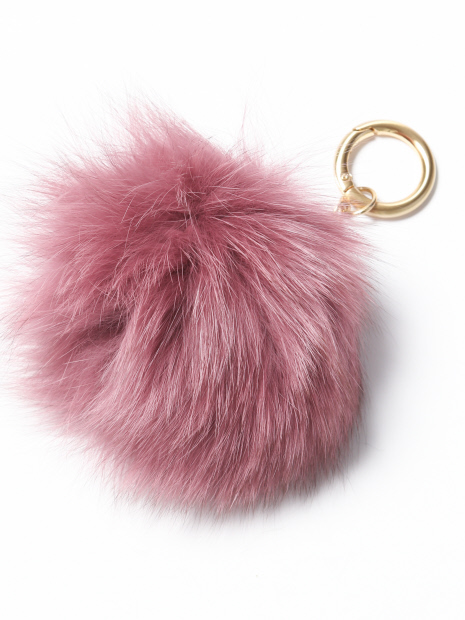 CLX FOX FUR POMPOM
