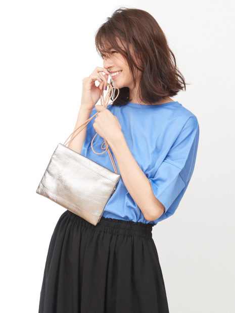 綿シルケット天竺Tシャツ