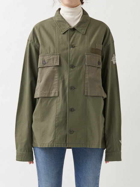 Nigel Cabourn ナイジェル・ケーボン ARMY JACKET COTTON LINEN DENIM