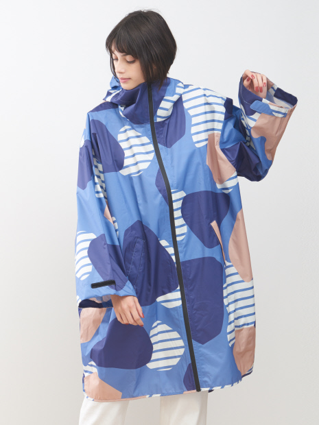 KiU×collex 袖付ポンチョ【予約】