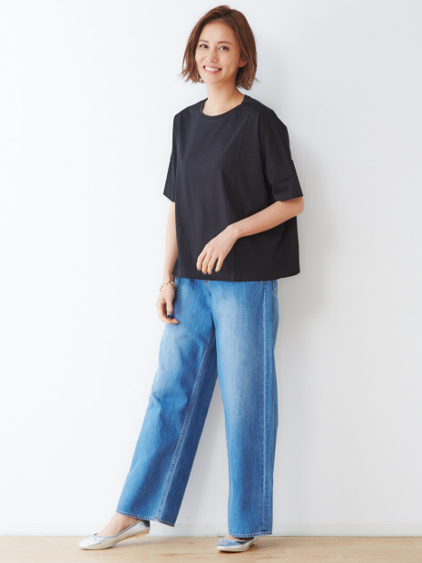 【接触冷感】人気色再入荷!コットンプルオーバーカットソー