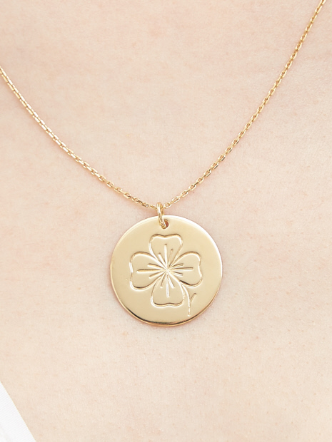 【AURELIE BIDERMANN】クローバーペンダントトップ