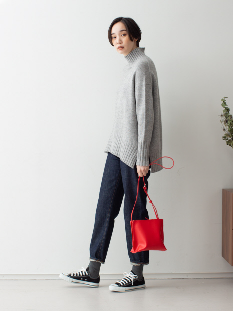 【WEB/一部店舗限定】【THE CASE 】スクエアボックスショルダーバッグ
