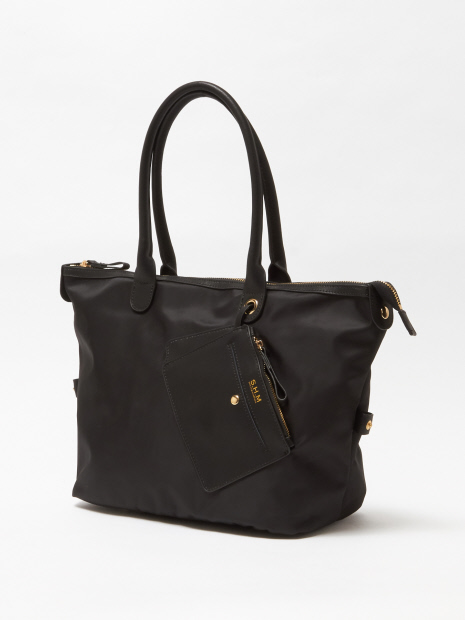 【ALLUER】トロンプルイユ ナイロントートバッグL