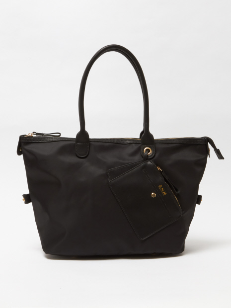 【ALLUER】トロンプルイユ ナイロントートバッグL