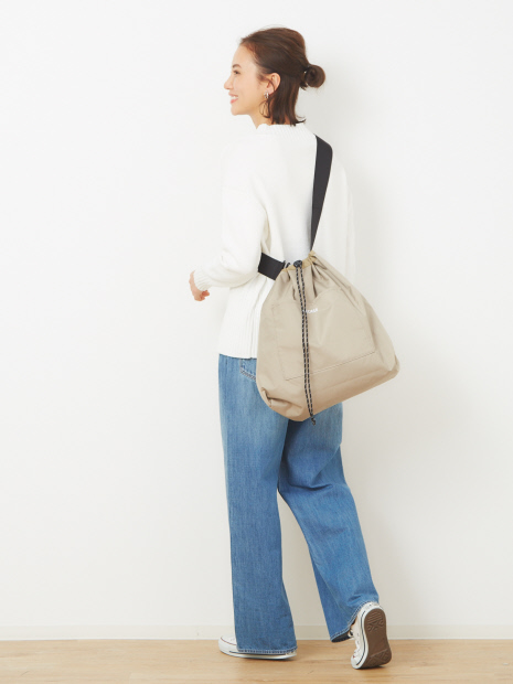 【WEB限定】【THE CASE】 リバーシブルジムショルダーバッグ