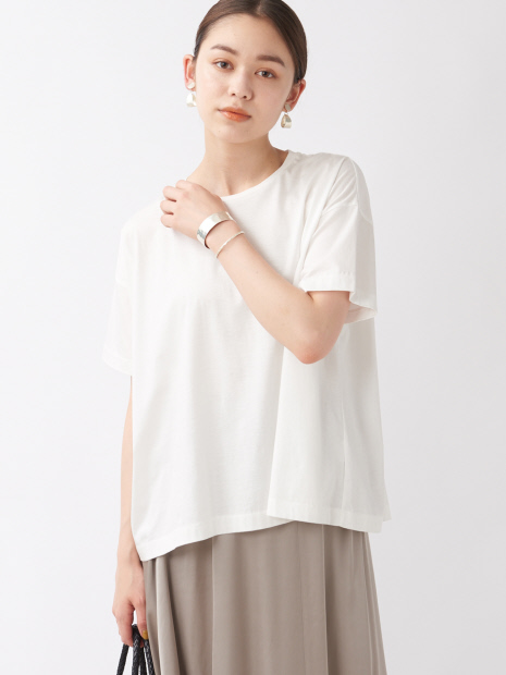 【接触冷感】コンパクトクールフレアーTシャツ