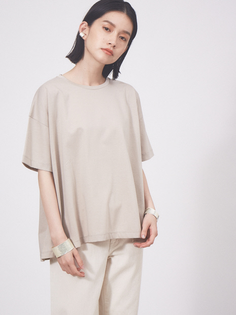 【接触冷感】コンパクトクールフレアーTシャツ