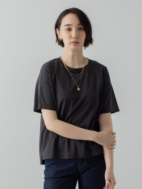 【接触冷感】コンパクトクールフレアーTシャツ
