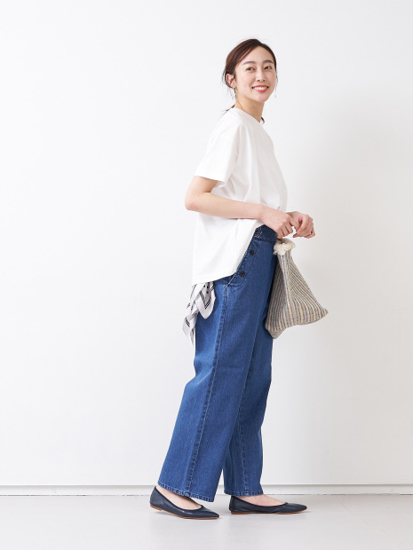 【接触冷感】コンパクトクールチュニックTシャツ